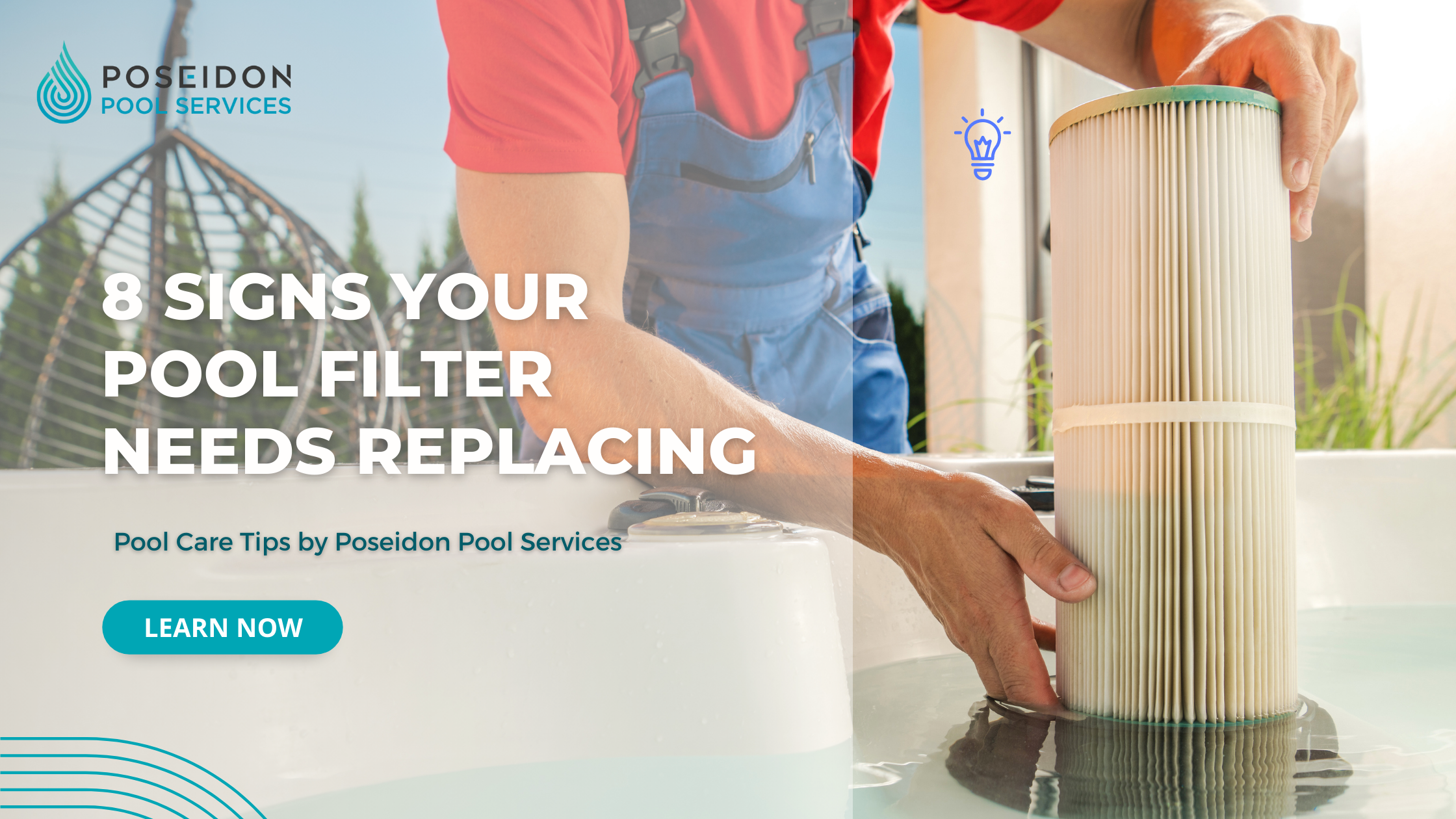 8 Signs Your Pool Filter Needs Replacing by Poseidon Pool Services