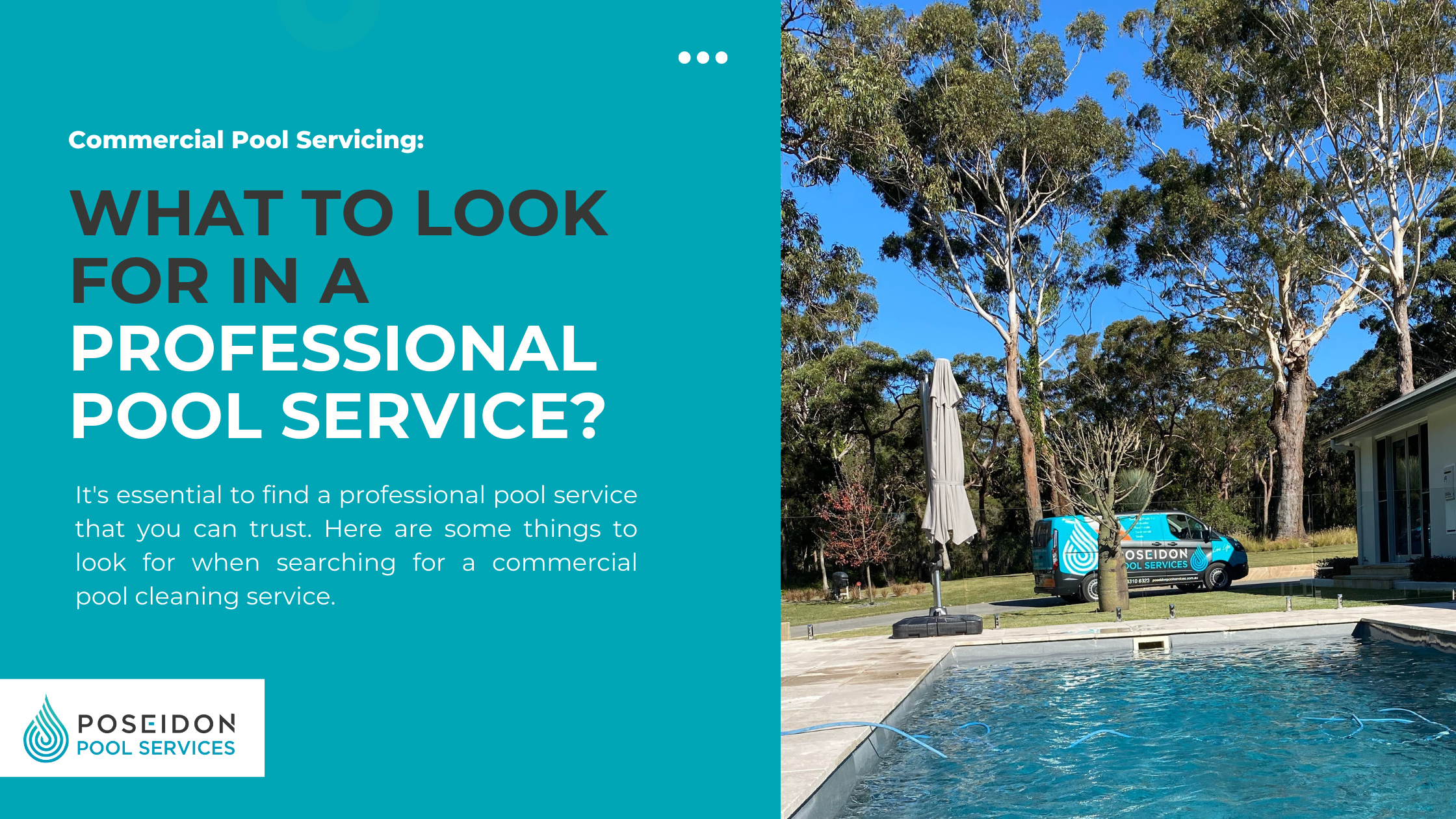 What to Look for in a Professional Pool Service - Poseidon Pool Services Central Coast AU