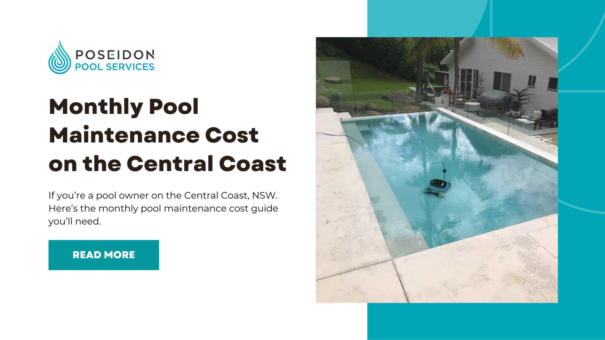 Monthly Pool Maintenance Cost Central Coast NSW 2023